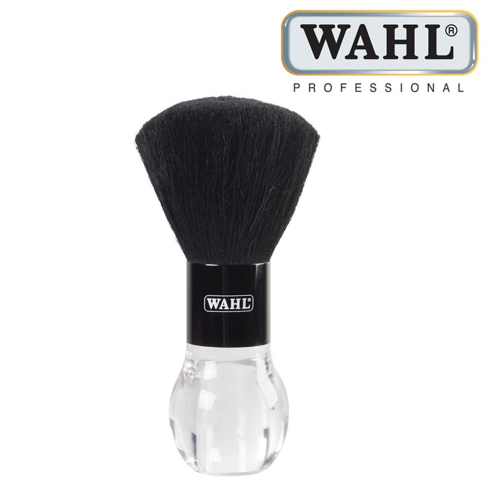 Wahl Neck Brush Ergonomic Lightweight Design With Real Goat Hair Bristles ZX935