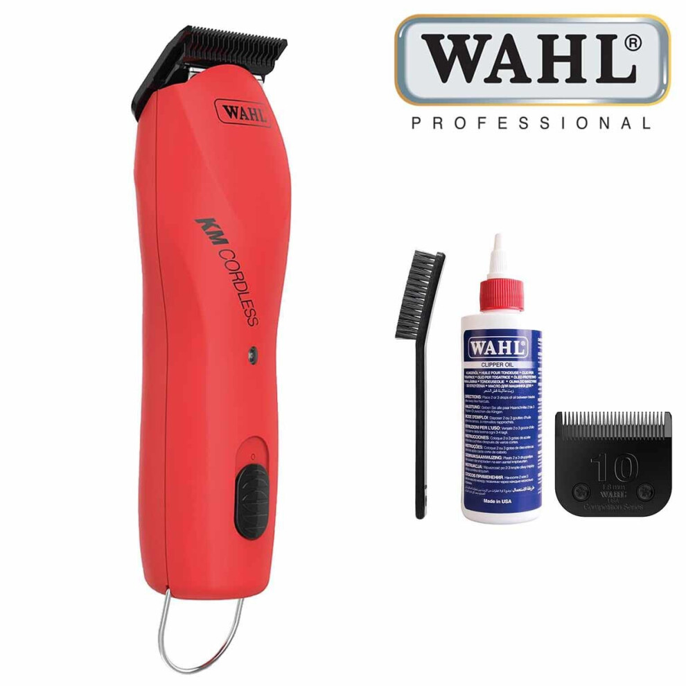 Wahl KM Cordless Dog Clipper Grooming Set Lithium Ion Brushless Motor 9596-800