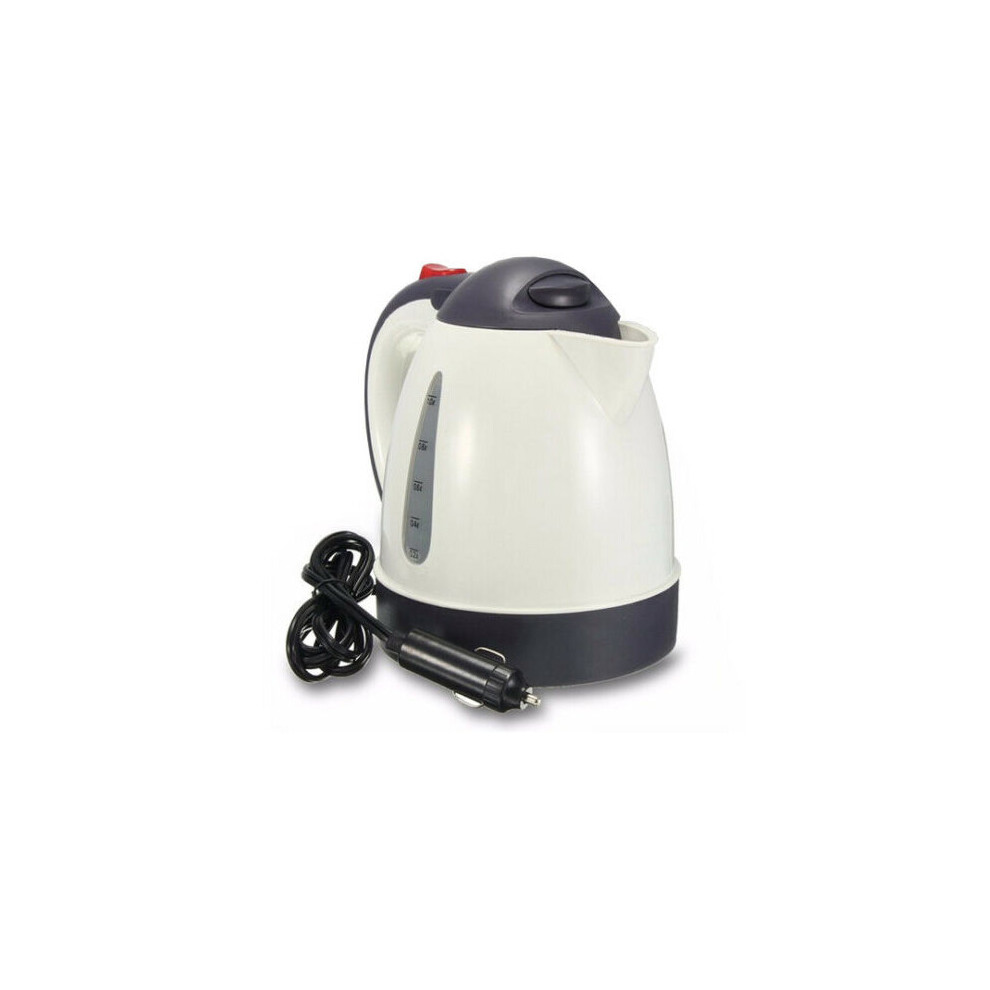 12V ELECTRIC CAR KETTLE TRAVEL CAMPING CARAVAN BOIL SOCKET TEA COFFEE