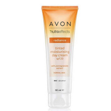 avon nutraeffects radiance tinted moisturising day cream...50ml