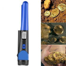 (Blue) 2020 New Professional Handheld Metal Detector Pinpointer High Sensitivity Pin Pointer Static State Digger Gold Finder Detecteur