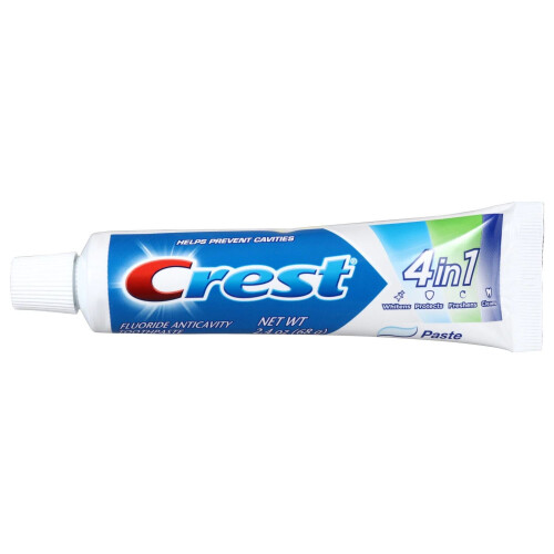 Crest Crest 4-in-1 Fluoride Anticavity Toothpaste, Paste, 68 g (2.4 oz) 2