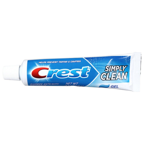Crest Crest Fluoride Anticavity Toothpaste, Simply Clean Gel, 68 g (2.4 oz) 2
