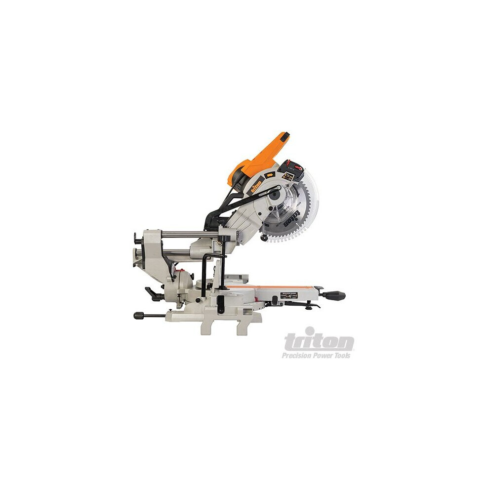 Triton 1800W Sliding Compound Mitre Saw 254mm TCMS254