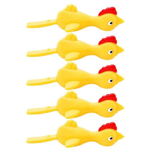 (5pcs) Catapult Funny Chick Launch Slingshot Toy Decompression