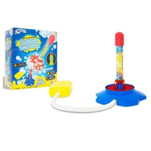 Bubble Stomp Rocket Air Powered Foam Tipped Rocket 1