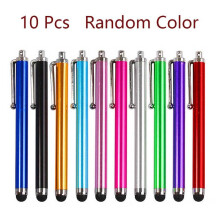 (10pcs(Random Color?) 10X Metal Universal Stylus Pen Touch Screen