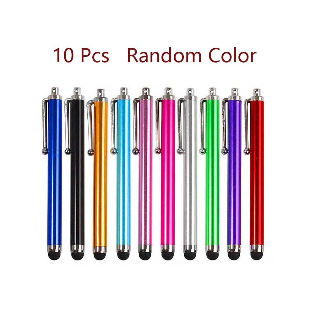 (10pcs(Random Color?) 10X Metal Universal Stylus Pen Touch Screen