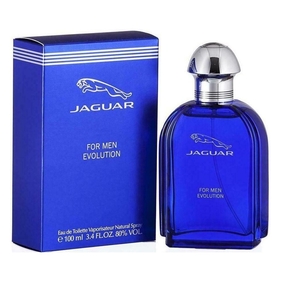 EVOLUTION Jaguar cologne men edt 3.4 oz 3.3 NEW IN BOX