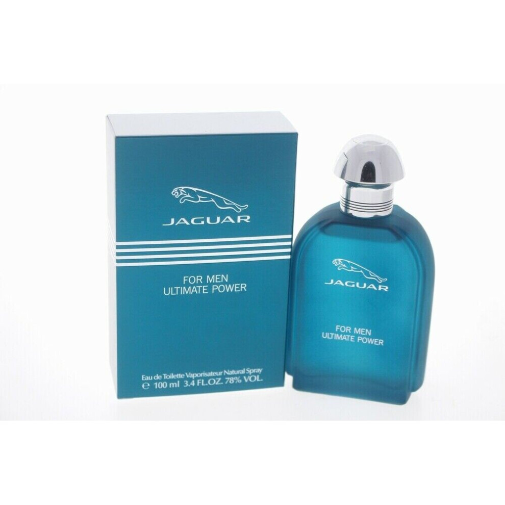 Jaguar Ultimate Power by Jaguar 3.4 oz EDT Cologne for Men New In Box