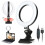 LED Selfie Ring Light Clamp Mount Dimmable Photography Lamp Live Broadcast Vlog 1