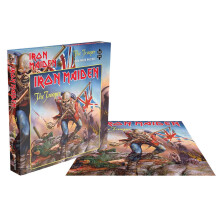 Iron Maiden The Trooper Officially Licensed Blue 1000-Piece Jigsaw Puzzle (RSAW161PZT) Limited Availability