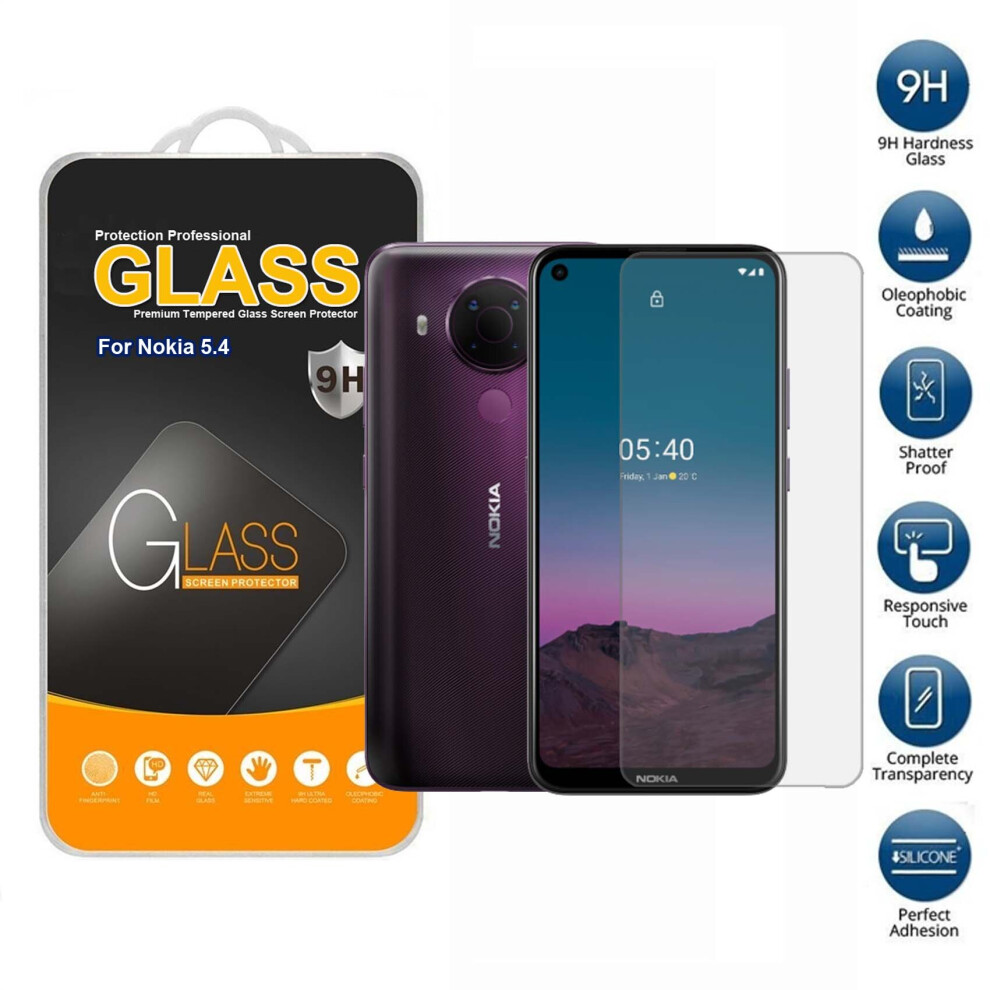 Tempered Glass Screen Protector For Nokia 5.4 304063168791