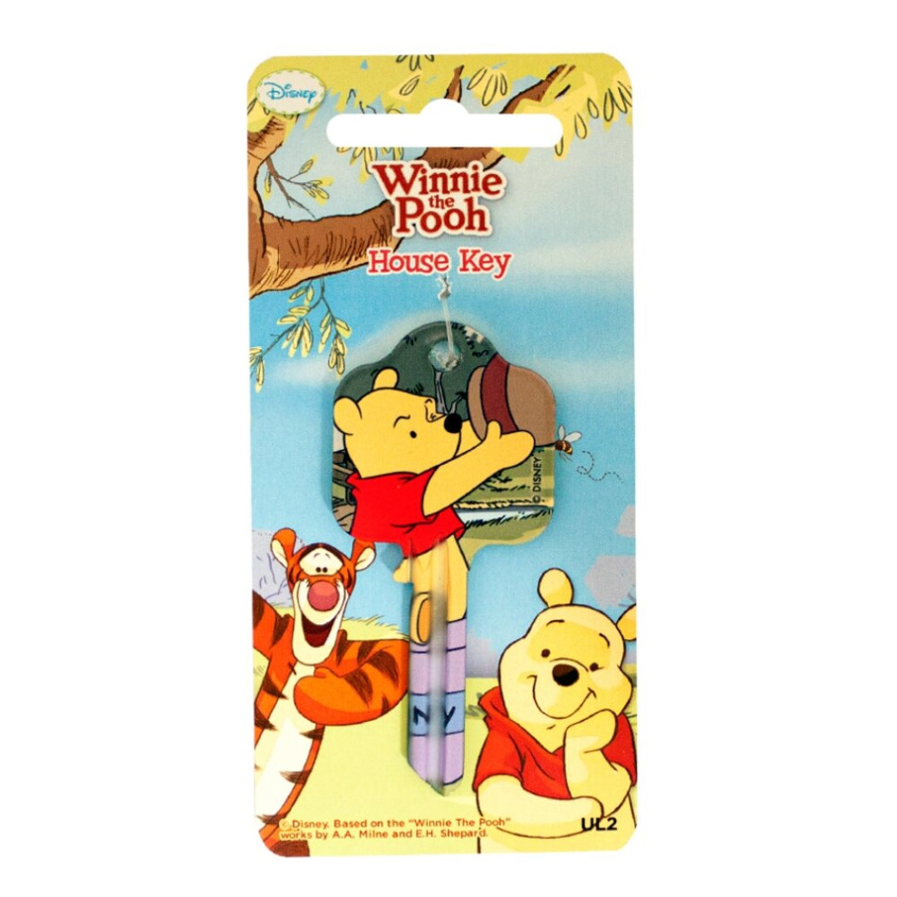 Disney Winnie The Pooh Universal Ul2 6-Pin Cylinder Key Blank 5051265937414