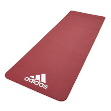 (Red) Adidas 7mm Training Mat Exercise Gym Fitness Workout