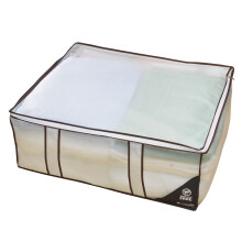 Moth-Free Jumbo Storage Bags Set of 5: 3 Jumbo Bags(H25xW68xD58cm) + 2 Jumper Chests(H26xW51xD26cm) Breathable, See-Through
