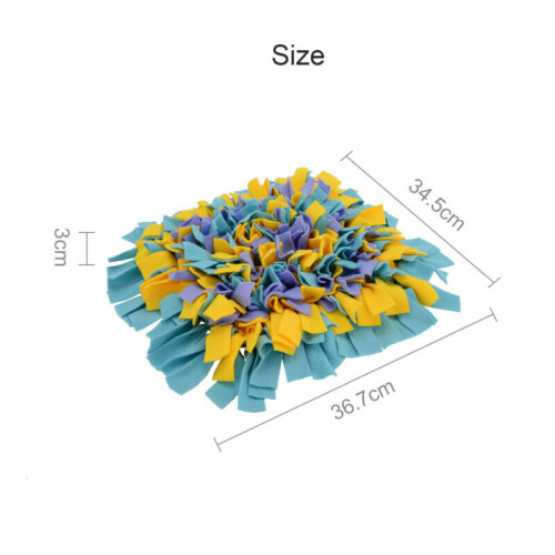 Washable Dog Snuffle Mat Training Pad Pet Interactive Puzzle Play Toy 1