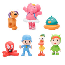 7pcs/set Pocoyo Zinkia Giocattolo Azione Figura Bambino Regalo