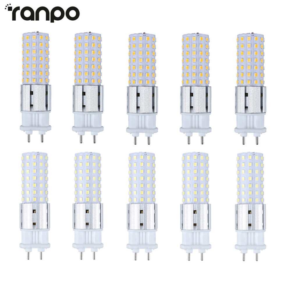 (Cool White) 10X G12 LED Corn Bulb 15W Equival 150W Incandescent Energy Saving Lamps 220V