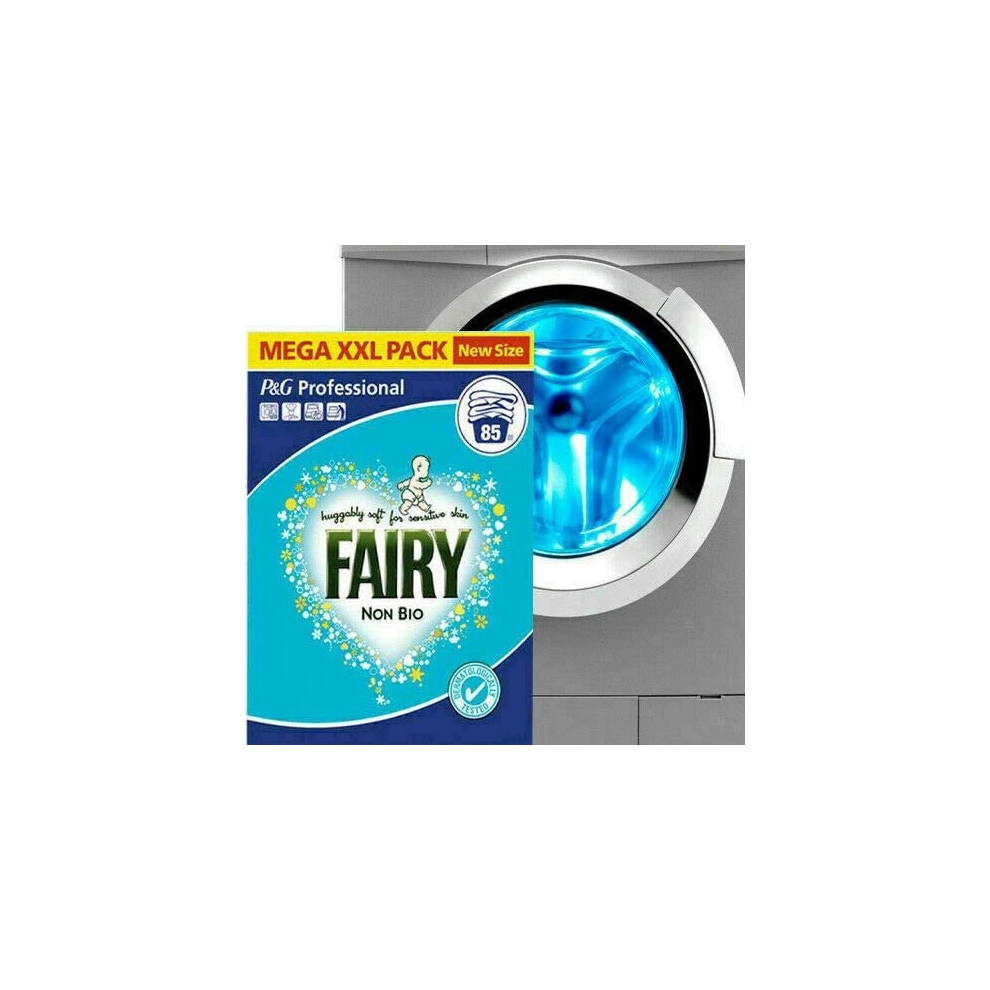 Fairy Non-Bio Powder Kind To Sensitive Skin Laundry, 140 Washes