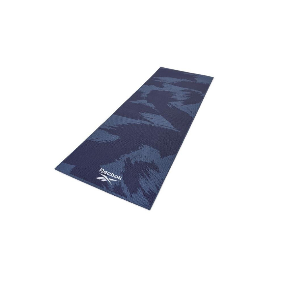 Reebok Brush Strokes Yoga Mat 4mm Exercise Gym Workout
