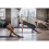 Reebok Reebok Brush Strokes Yoga Mat 4mm Exercise Gym Workout 5