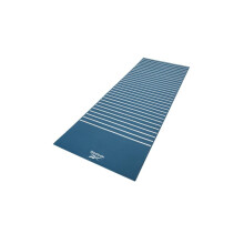 Reebok Green Stripes Yoga Mat Reversible Exercise Gym Fitness Workout
