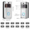 Ranpo (Black ) Wireless WiFi Video Doorbell Camera Recording Audio Intercom Smart Home Security 3