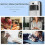 Ranpo (Black ) Wireless WiFi Video Doorbell Camera Recording Audio Intercom Smart Home Security 11