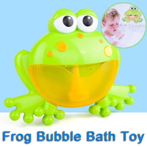 12 Songs Frog Bubble Machine Automatic Bubble Toy 2