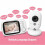 Ranpo Monitor de vídeo digital sem fios de 3,2 polegadas LCD para bebés Sensor de temperatura com visão nocturna Ficha do Reino Unido 7