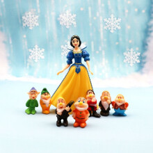 (8pcs) 8pcs/Set Snow White and the Seven Dwarfs Figures Toys