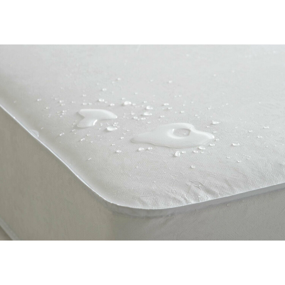 (90 x 190 cm) Waterproof Mattress Protector Baby Single Double Bed Cover Sheet Towel