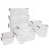 (20L) Plastic Storage Box Boxes Lid Handles Food Container Home Kitchen Office Box UK 2