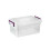 (20L) Plastic Storage Box Boxes Lid Handles Food Container Home Kitchen Office Box UK 5