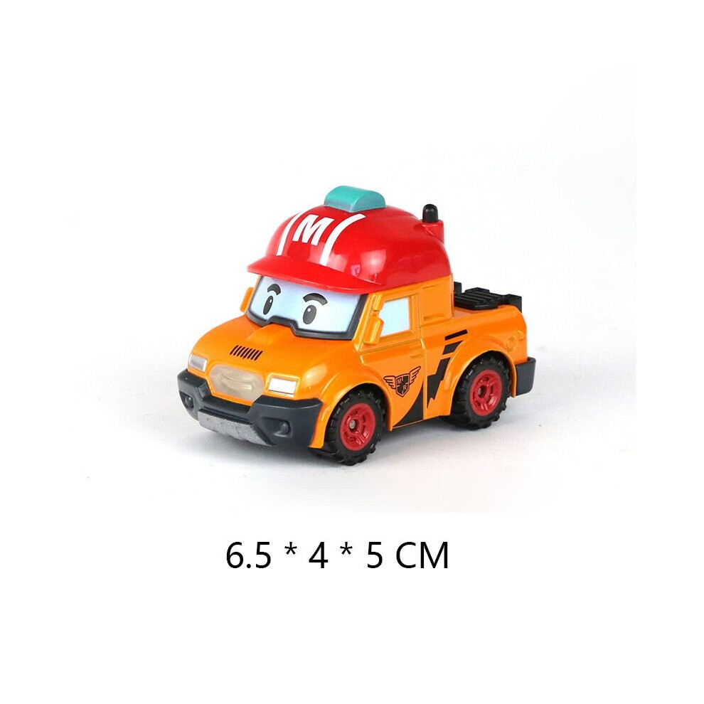 (Engineering Vehicle) 19 Styles Robocar Poli Mini Vehicle Car Bus Toy