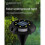 Ranpo (4Pcs, White+Blue) Solar Ground Lights 12 LED Disk Lights for Garden Lawn Pathway Walkway Deck Yard 4