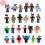 (Version 6(24pcs)) 24pcs/set Version Roblox Action Figure Collection 1