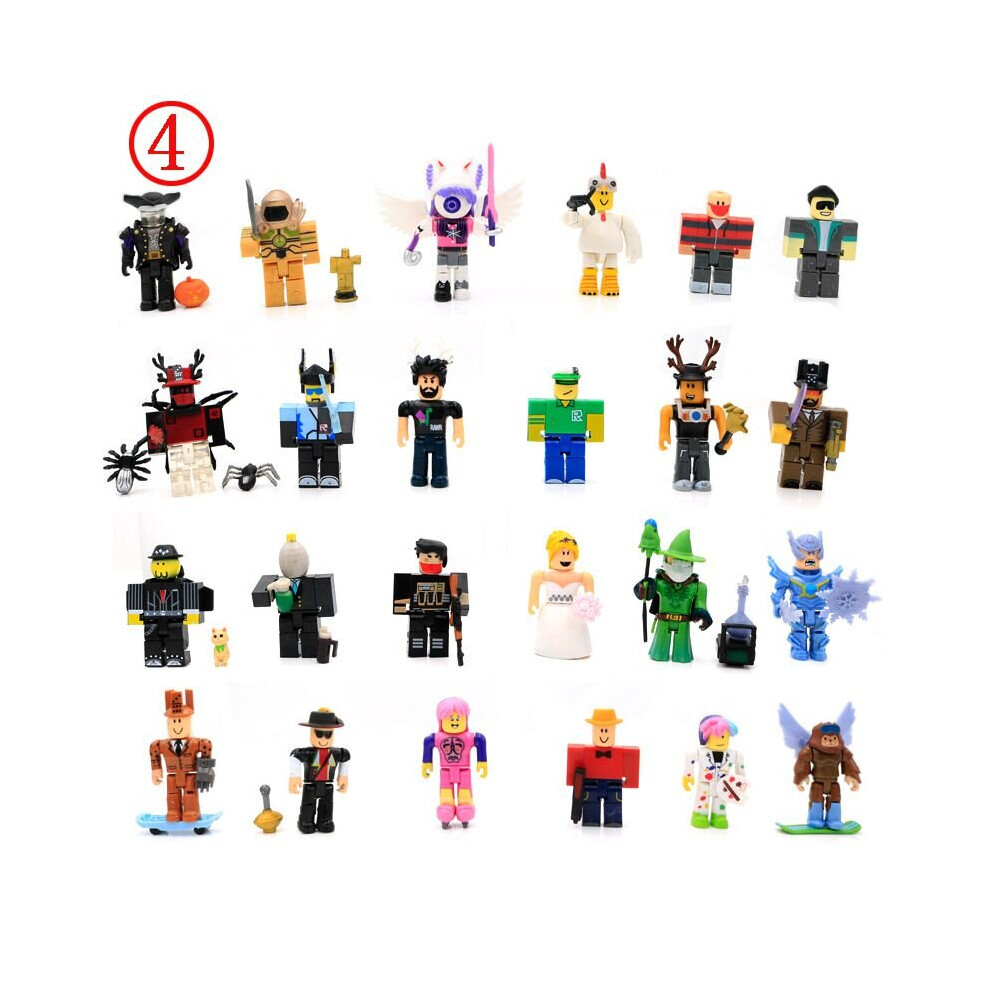 (Version 4(24pcs)) 24pcs/set Version Roblox Action Figure Collection