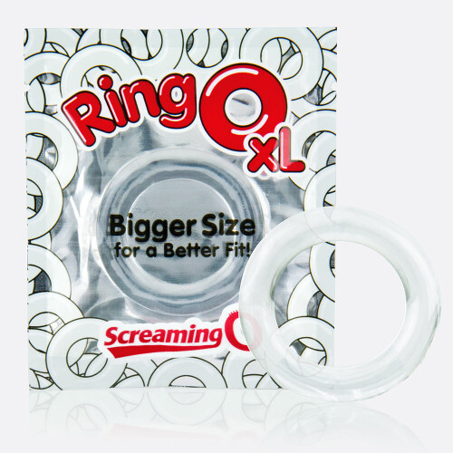 Screaming O RingO XL Clear Penis Cock Ring,