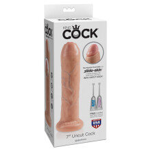 King Cock 7 Uncut - Light Skin
