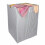 Large Folding Laundry Basket Bin Non Woven Fabric Washing Clothes Bin Hamper Lid 3