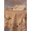 White Floral Stamped Tablecloth Embroidery Kit 32''x32'' 1