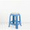 (Blue) Large Tall Plastic Stool Stackable Outdoor Indoor Garden Chair Stool NEW UK 1