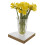 (White) Floating Wooden Mounting Corner Shelf Display Unit 2