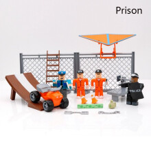 (Prison) Roblox Game Accessory Mini Action Figure Kids Gift