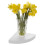 (White) Floating Wooden Mounting Corner Shelf Display Unit 4