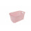 (Pink) Large Laundry Basket Clothes Washing Hamper Storage 1