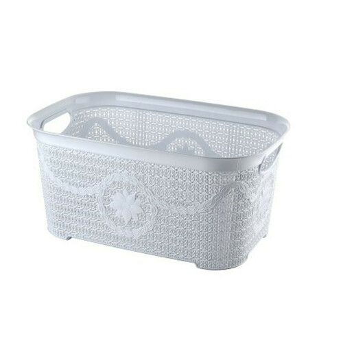 (Pink) Large Laundry Basket Clothes Washing Hamper Storage 2