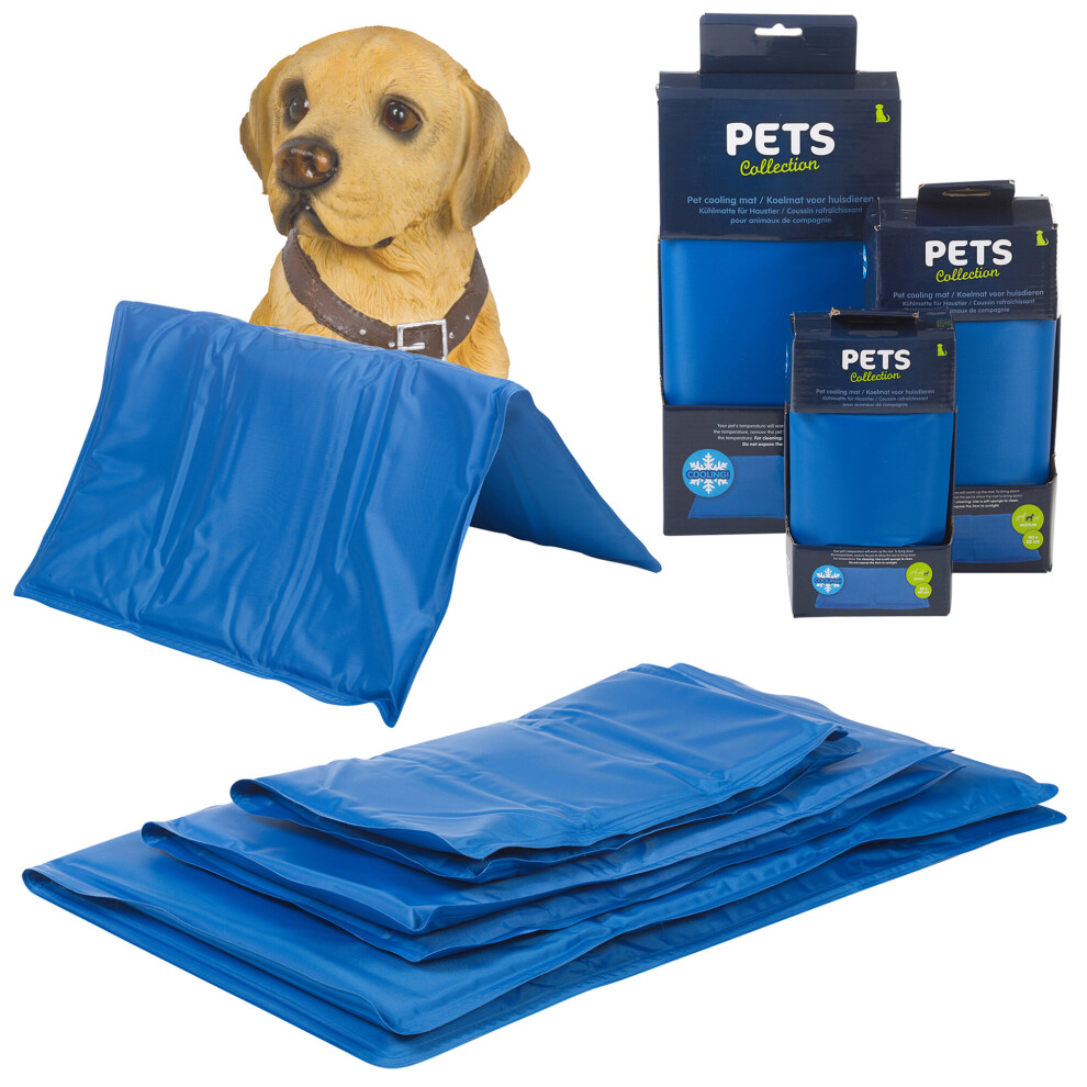 (Large) Dog Cat Pet Self Cooling Gel Mat Heat Summer Pad